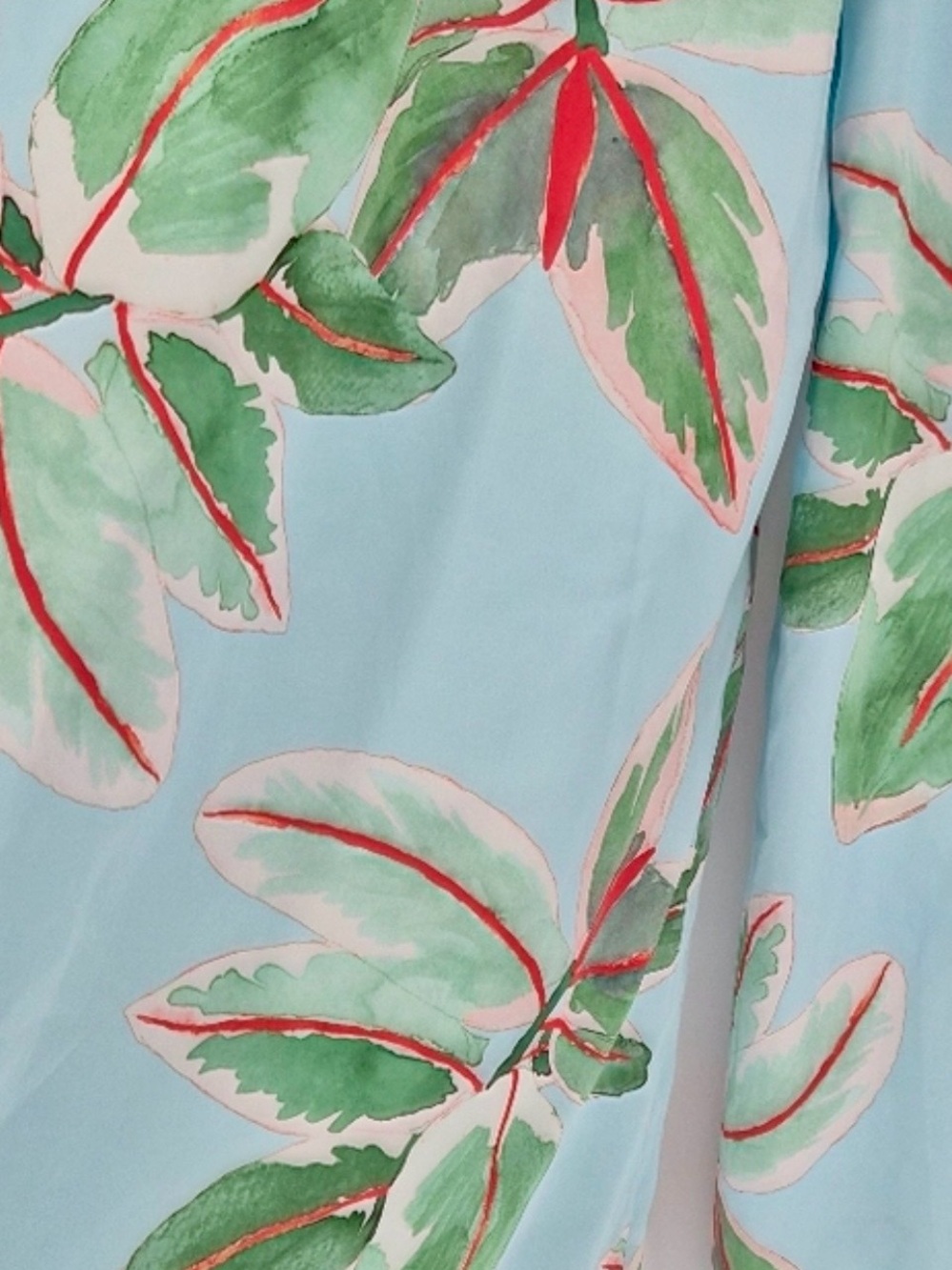 Hutch Blue Floral Smocked-Waist Wide-Leg Jumpsuit - Picture 7 of 7